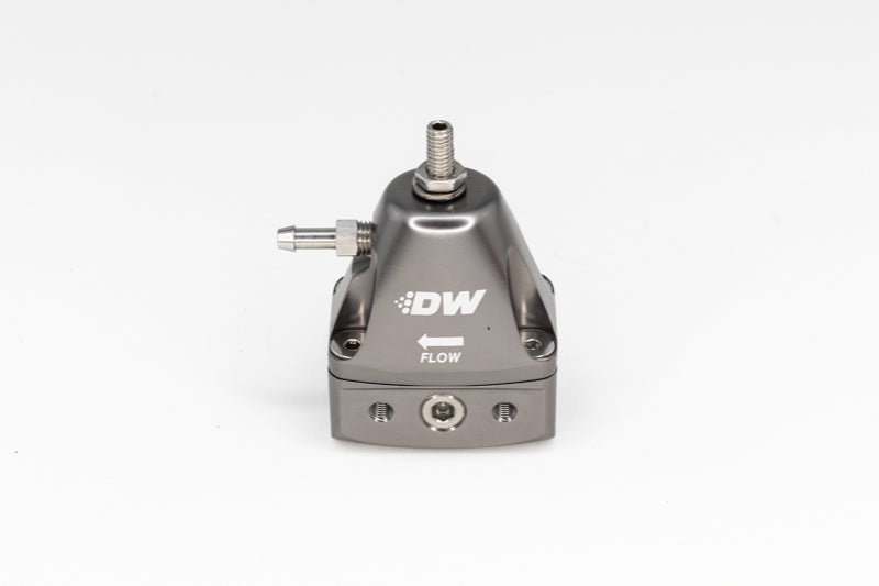 DeatschWerks DWR1000iL In-Line Adjustable Fuel Pressure Regulator - Titanium 6-1001-FRT