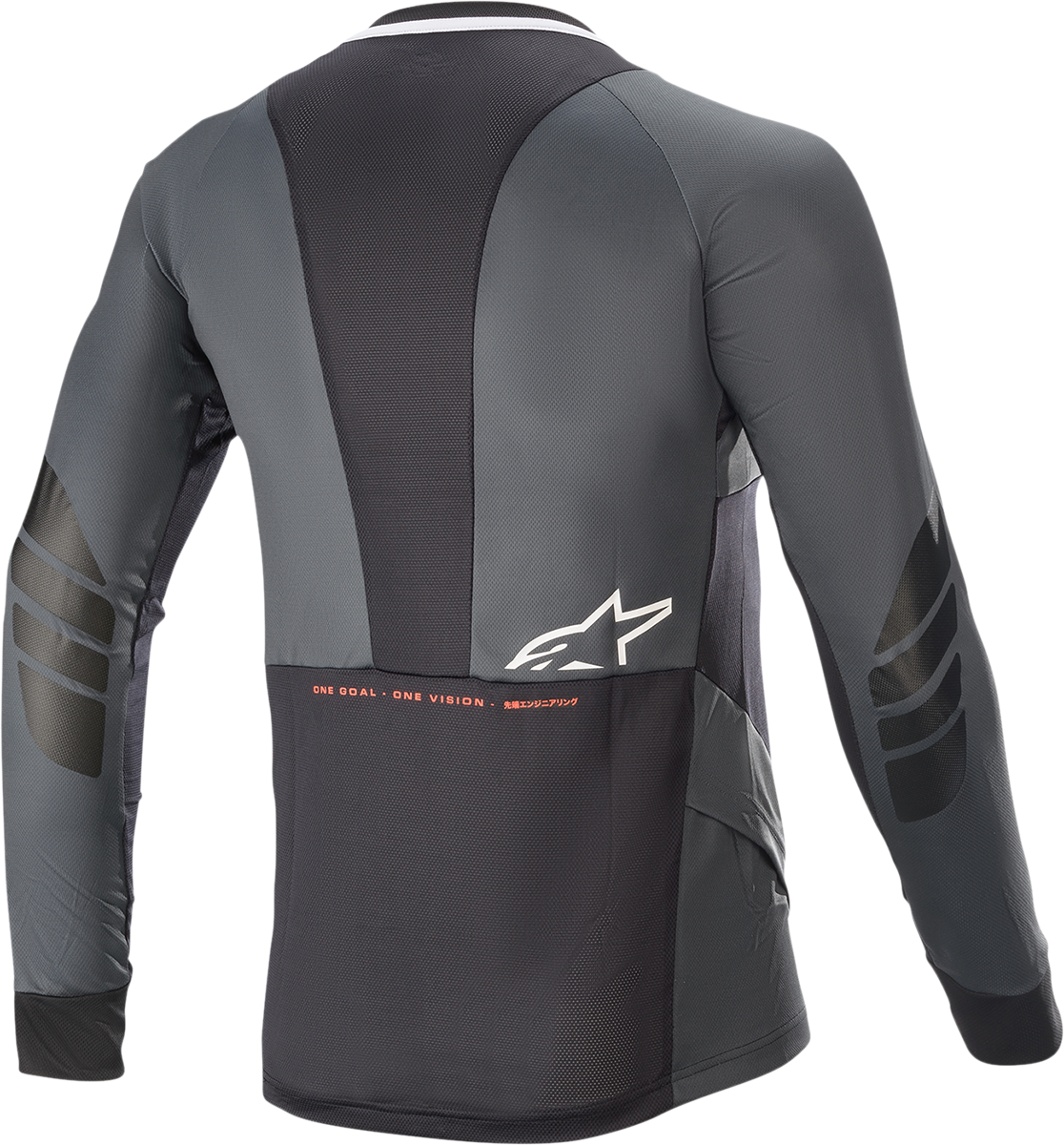 Maillot de manga larga ALPINESTARS Drop 8.0 - Negro/Coral - Grande 1766921-1793-LG 