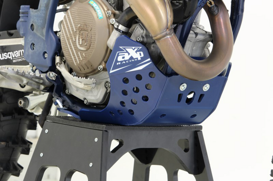 AXP RACING Skid Plate - Blue - Husqvarna AX1660
