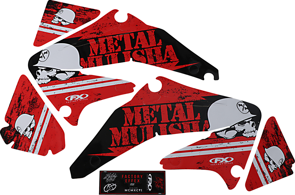 FACTORY EFFEX Metal Mulisha Graphic Kit - Honda 23-11328