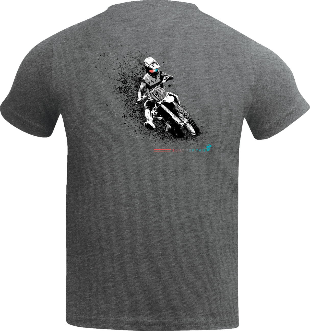 THOR Youth Charge T-Shirt - Dark Heather Gray - Medium 3032-3737