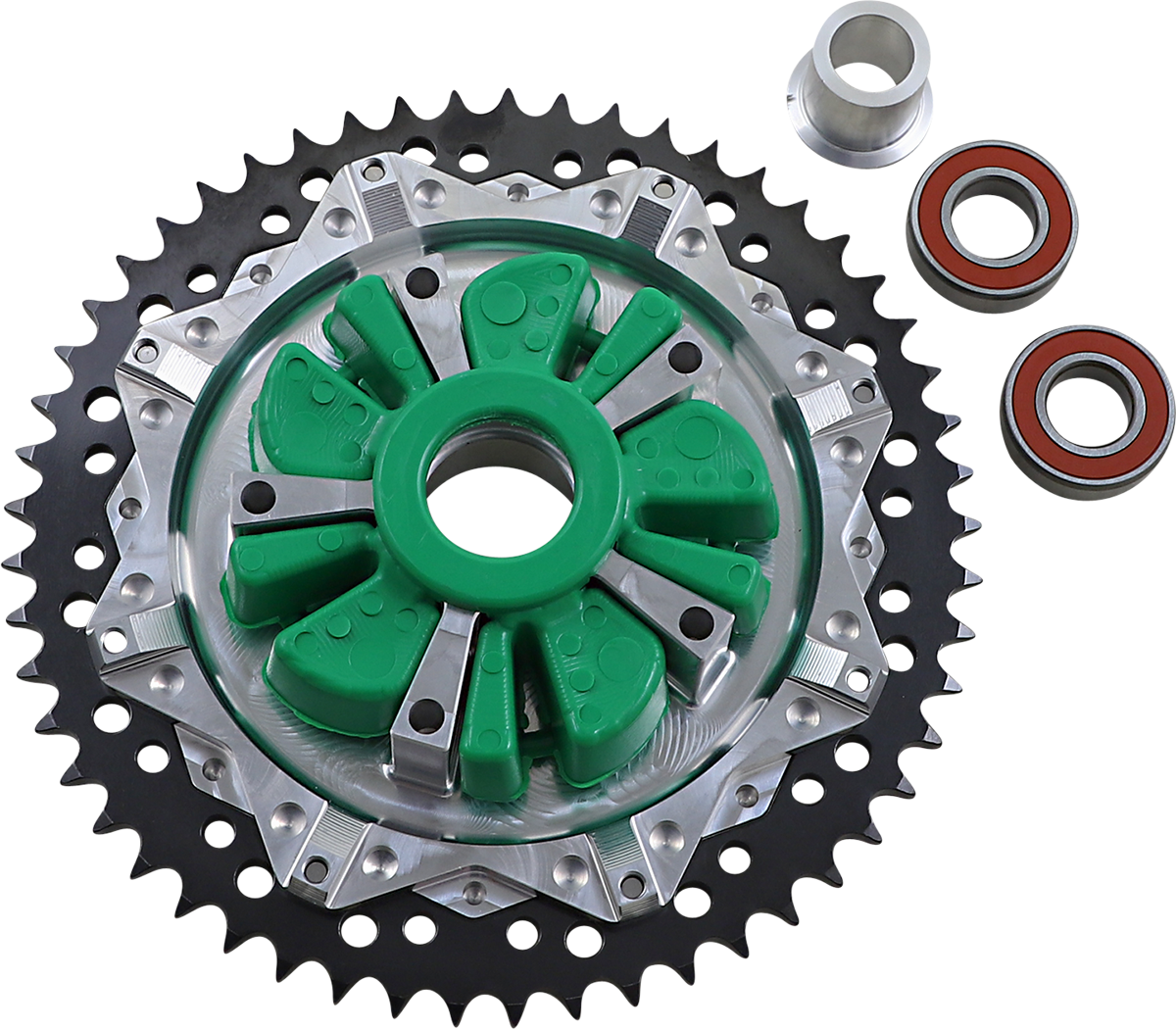 ALLOY ART Cush Drive Sprocket - Black - 53 Tooth G2CC53-31