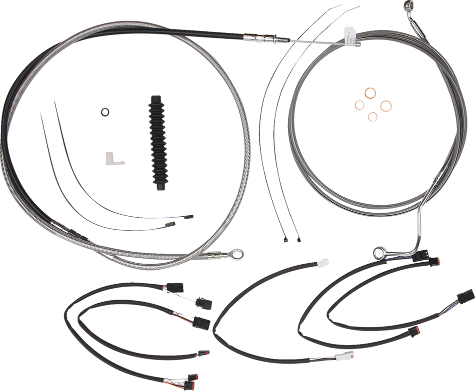 MAGNUM Control Cable Kit - XR - Stainless Steel/Chrome 5891021