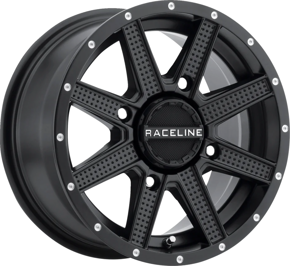 RACELINE WHEELS Wheel - Hostage - Front/Rear - Black - 12x7 - 4/110 - 5+2 (+10 mm) A92B-27011+10