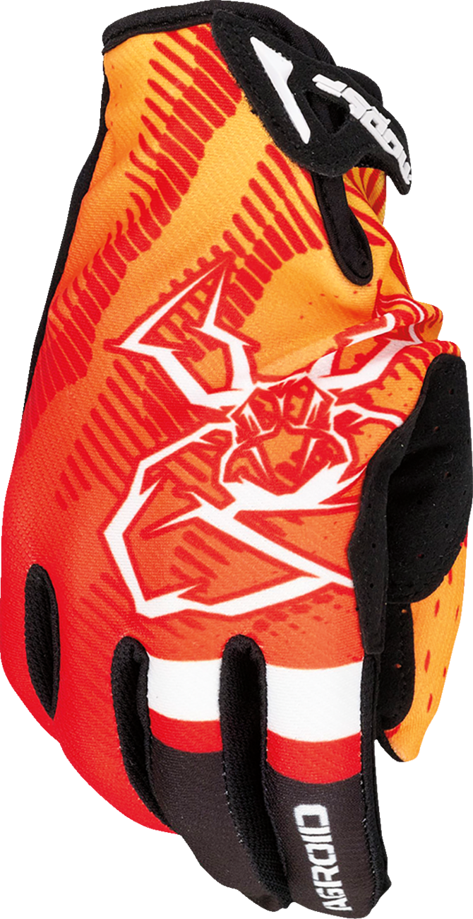 MOOSE RACING Agroid™ Pro Gloves - Orange - Small 3330-7578
