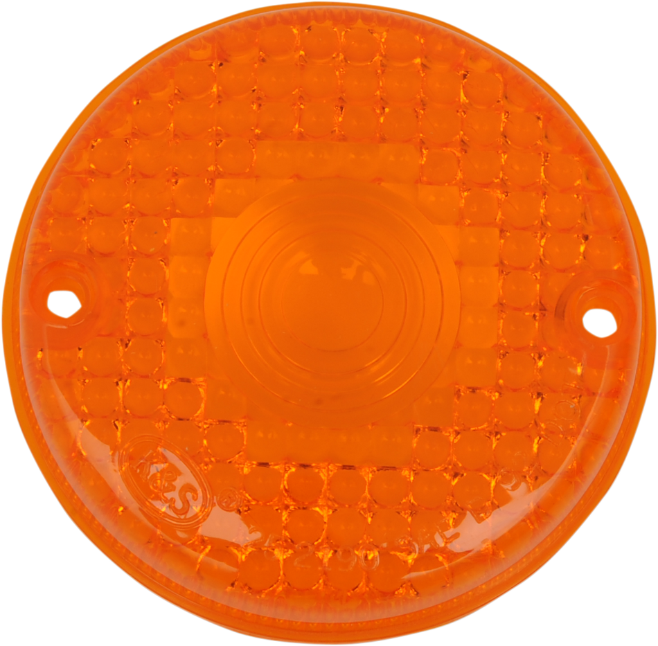 K&S TECHNOLOGIES Replacement Turn Signal Lens - Amber 25-2190