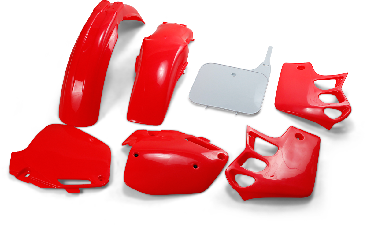 Kit de carrocería de repuesto UFO - OEM rojo/blanco HOKIT090-999W 