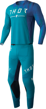 THOR Prime Freeze Jersey - Aqua/Navy - XL 2910-7459