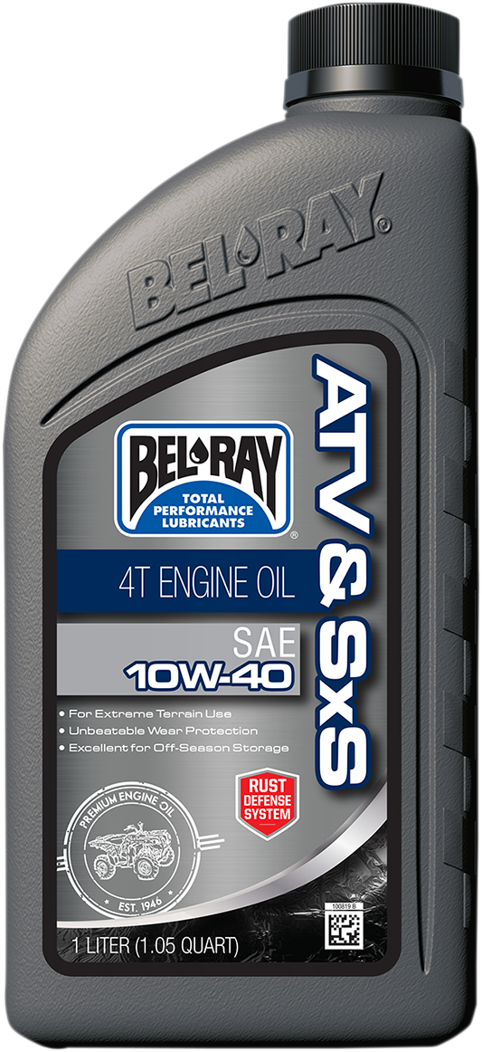 BEL-RAY ATV & SxS Mineral Oil 10W-40 - 1L 99050-B1LW