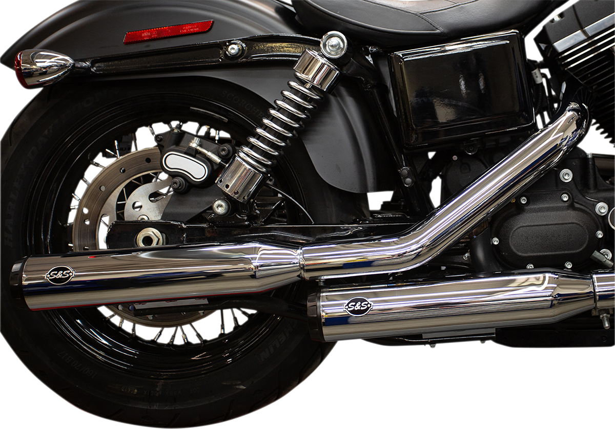 S&S CYCLE Grand National Mufflers - Chrome 550-0719