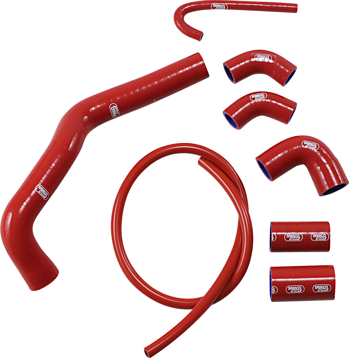 SAMCO SPORT Radiator Hose Kit - Red - Ducati DUC-32RD