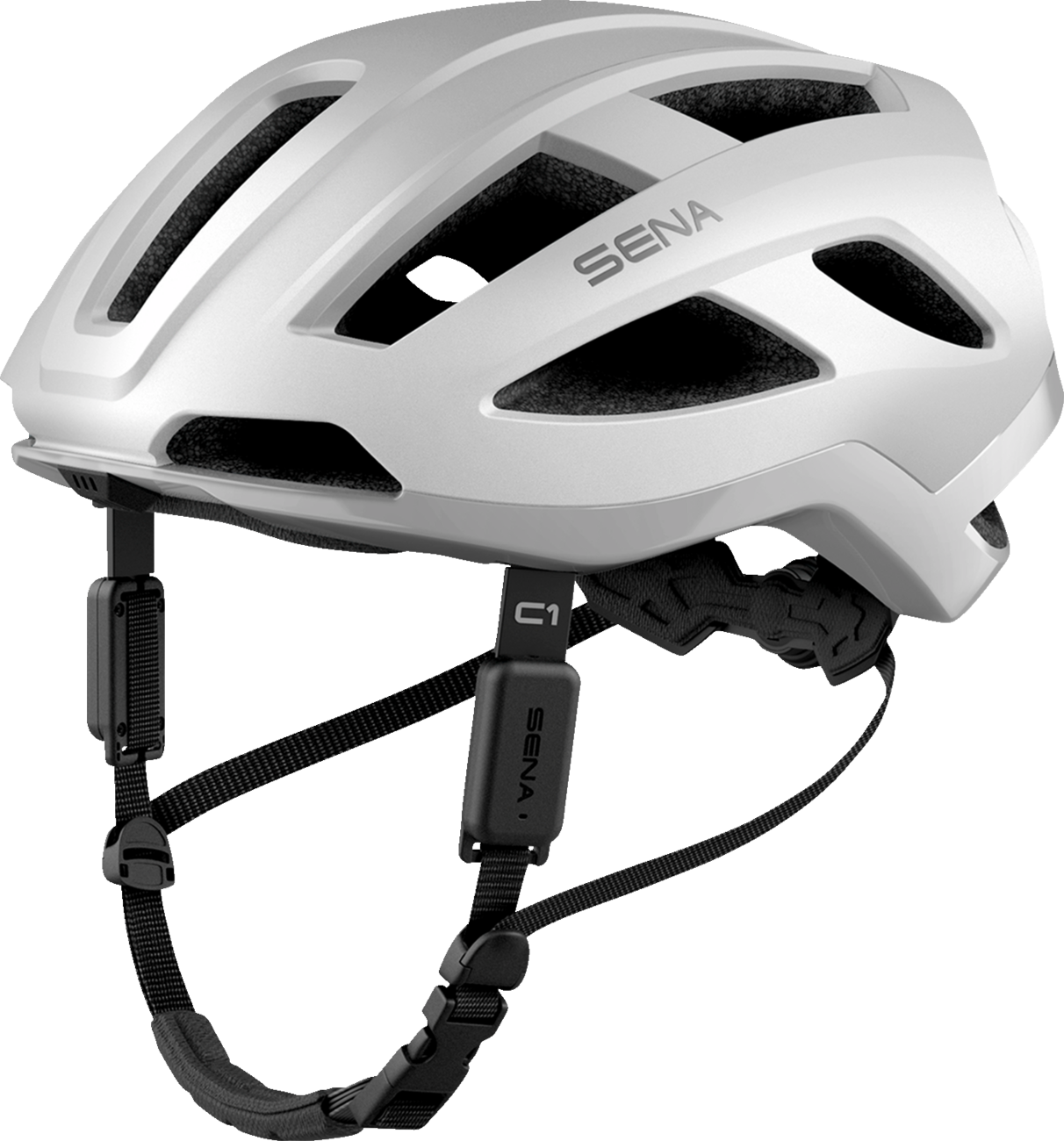 SENA C1 Helmet - Matte White - Large C1-MW00L