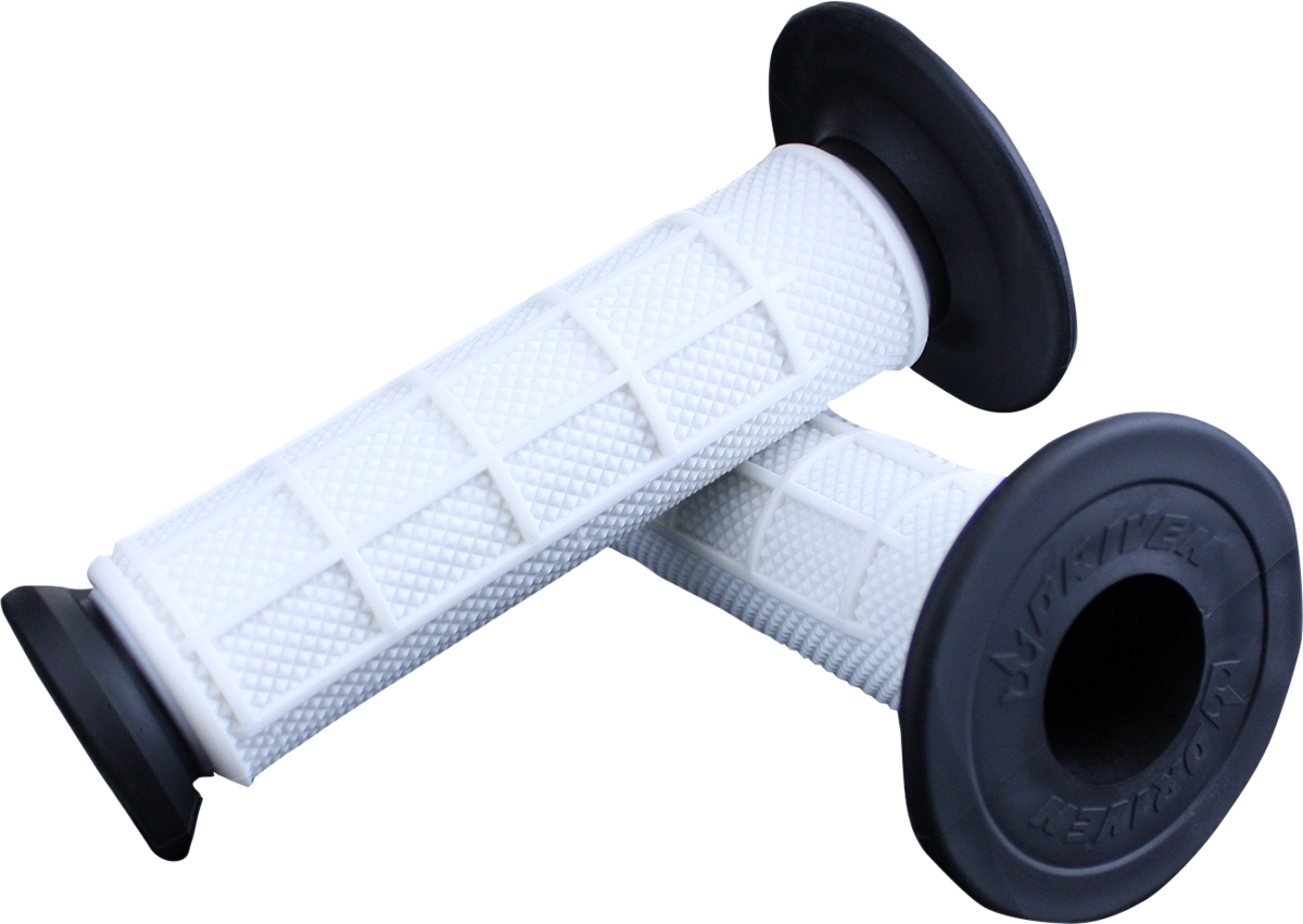 DRIVEN RACING Grips - Pro Waffle - White D535-WT