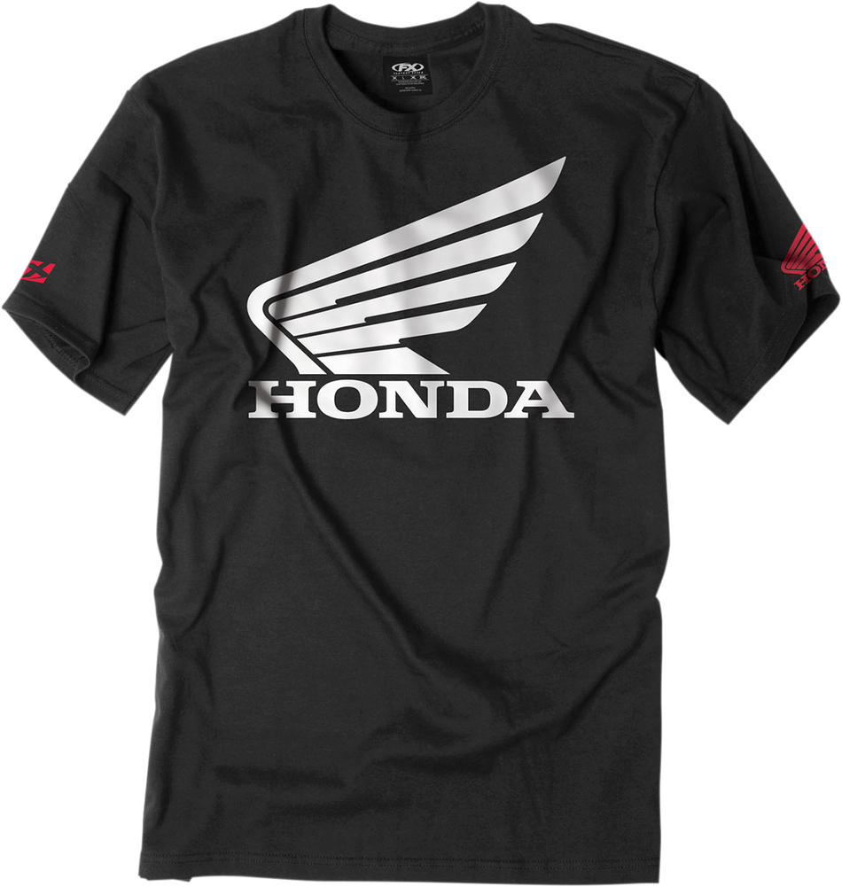 FACTORY EFFEX Honda Big Wing T-Shirt - Black - Medium 15-88310