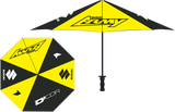 D'COR VISUALS Umbrella - Suzuki - Yellow/Black 81-104-1