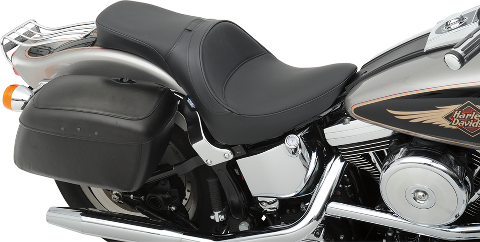 DRAG SPECIALTIES One Piece Smooth Seat - Driver Backrest - Softail '84-'99 0802-0729