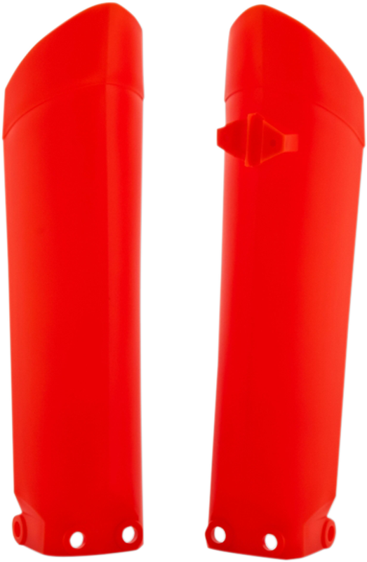 ACERBIS Lower Fork Covers for Inverted Forks - Fluorescent Orange 2319634617