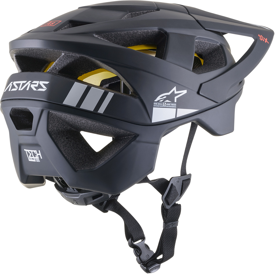 ALPINESTARS Vector Tech Helmet - Black/Light Gray Matte - MIPS® - Large 8700421-1092-LG