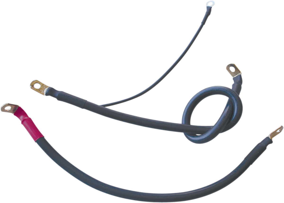 TERRY COMPONENTS Battery Cables - '06 - '17 Dyna 22066