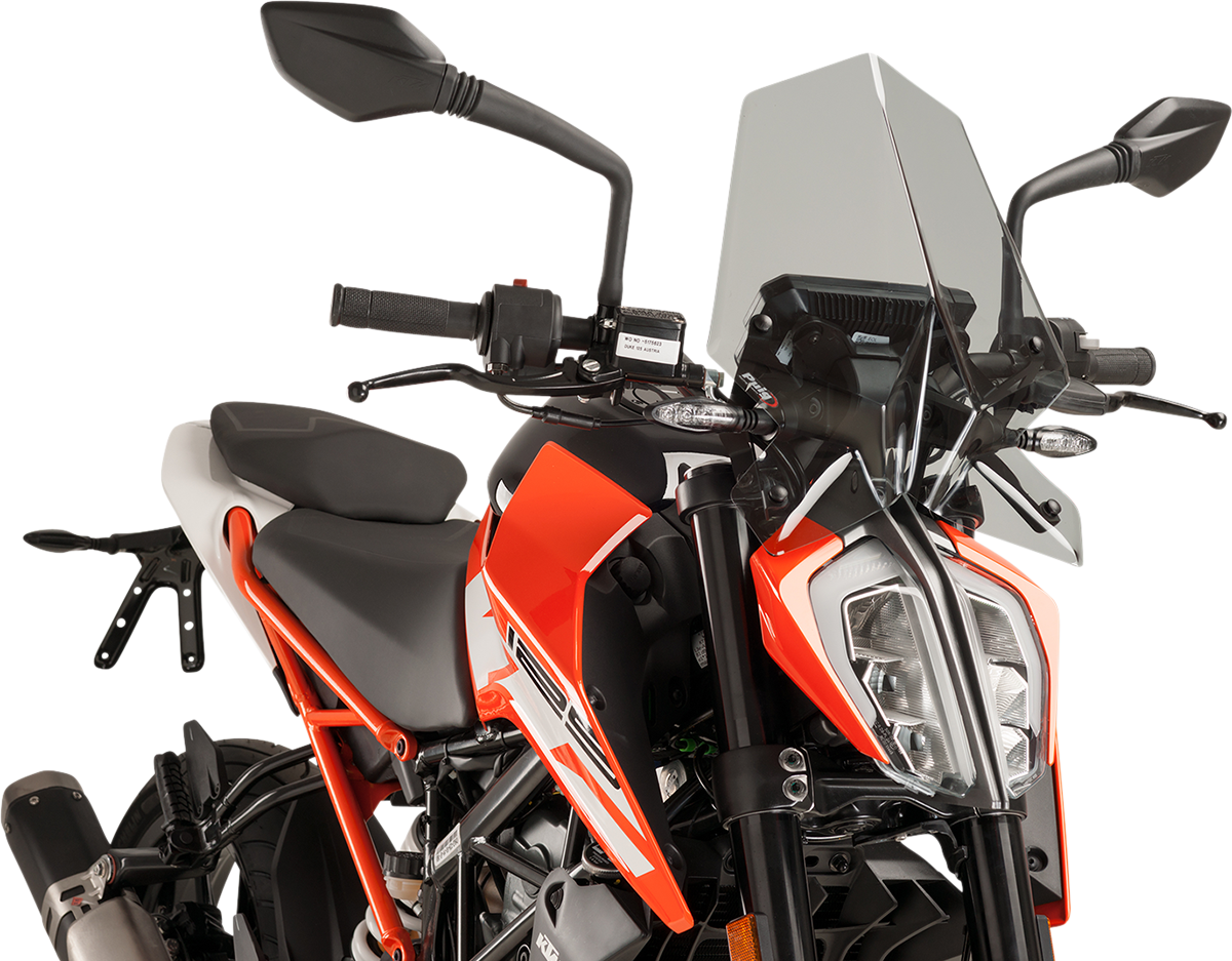 PUIG HI-TECH PARTS New Generation Windscreen - Smoke - KTM 9514H