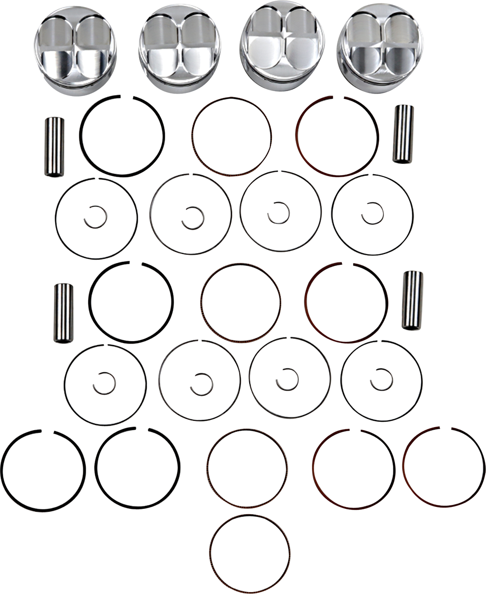 JE PISTONS Kolbensatz 149299 