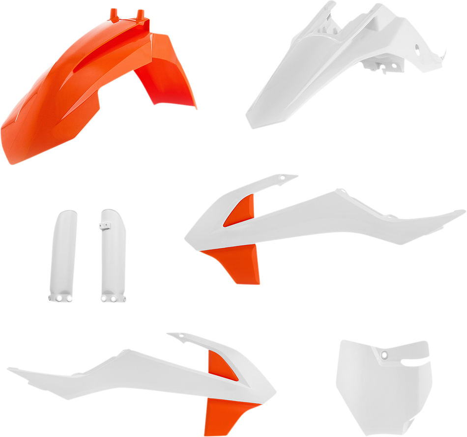 ACERBIS Full Replacement Body Kit - OEM Orange/White 2791527118
