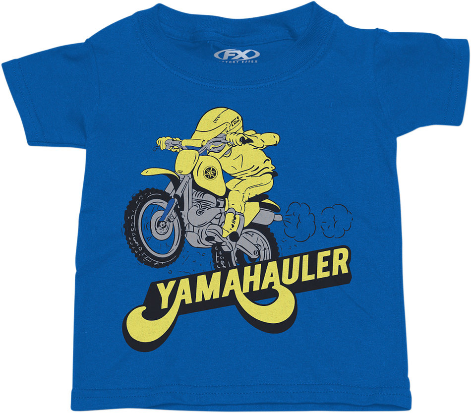 FACTORY EFFEX Toddler Yamaha Hauler T-Shirt - Royal - 3T 23-83222