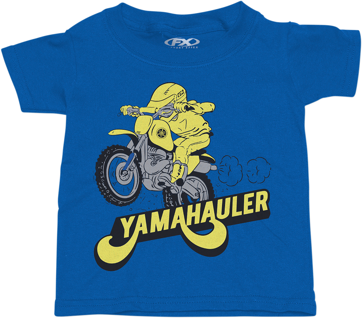 FACTORY EFFEX Toddler Yamaha Hauler T-Shirt - Royal - 2T 23-83220