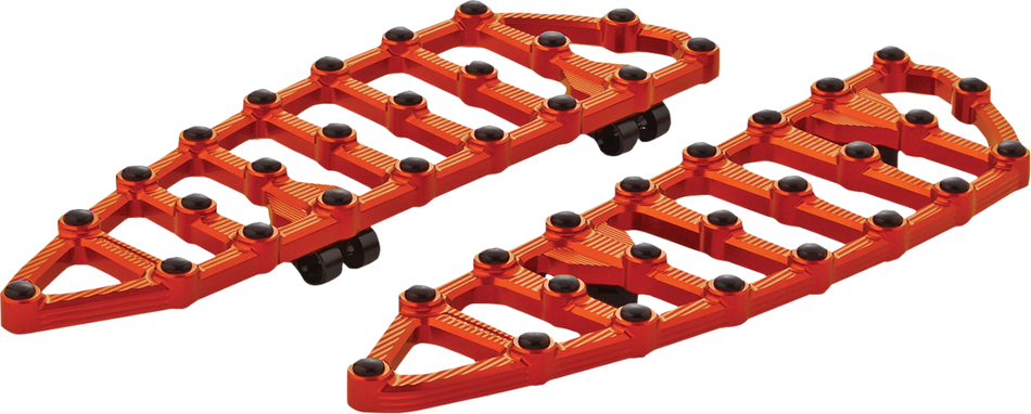 ARLEN NESS MX Driver Floorboards - Orange 06-872