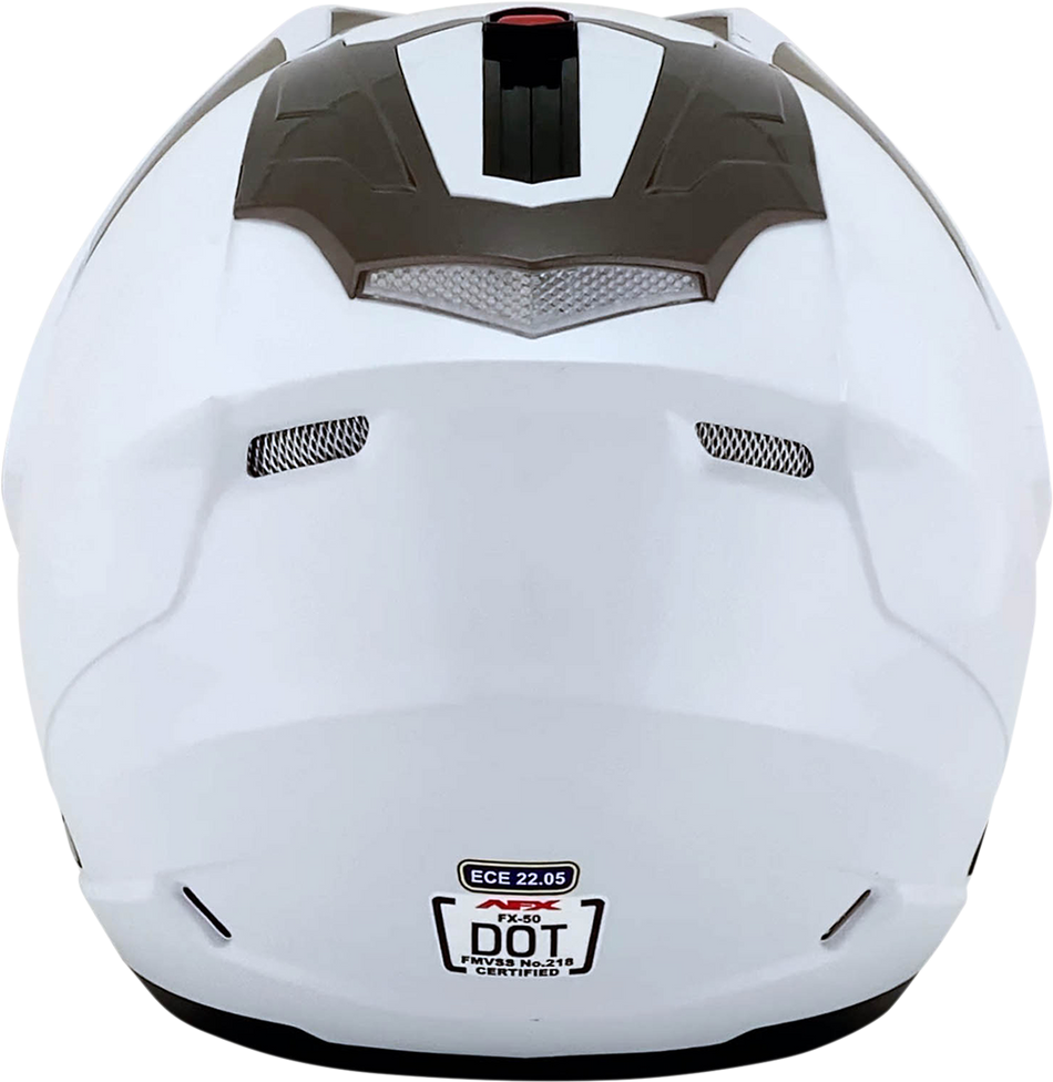 AFX FX-50 Helmet - Pearl White - XS 0104-1375