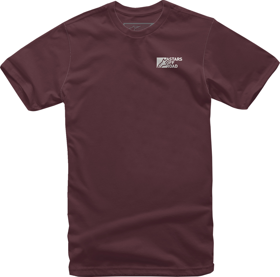 ALPINESTARS Painted T-Shirt - Maroon - Medium 1232-72224-838M