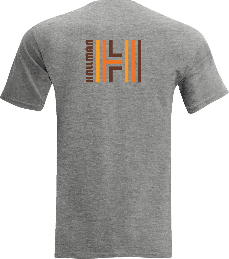 THOR Hallman Legacy T-Shirt - Heather Graphite - Large 3030-22672