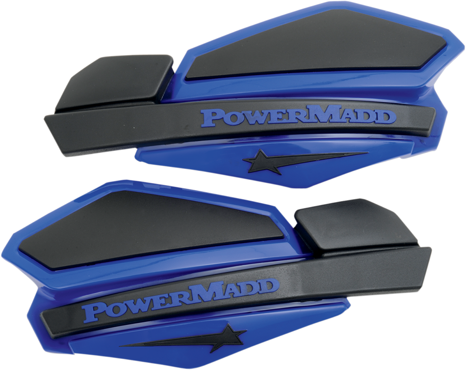 POWERMADD Handguards - Blue/Black 34204