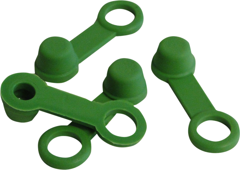 HELIX Bleeder Caps - Green - 4-Pack 202-2003