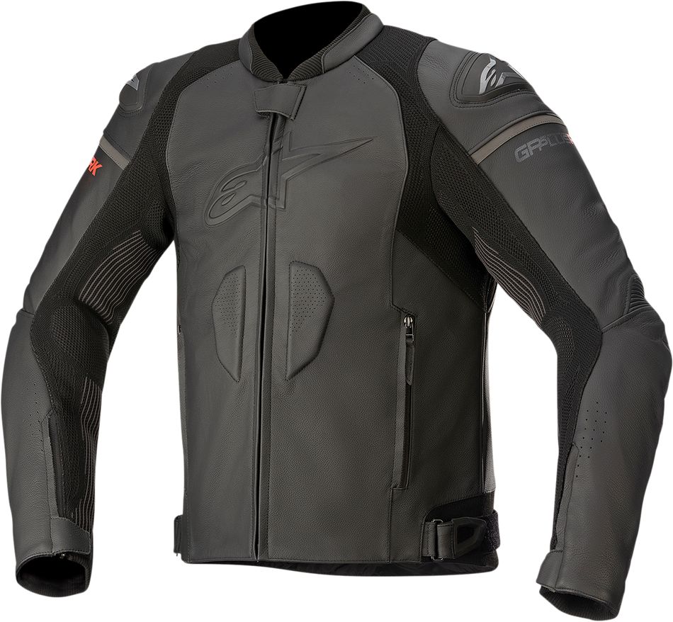 ALPINESTARS GP Plus R v3 Rideknit® Leather Jacket - Black/Black - US 40 / EU 50 3100321-1100-50