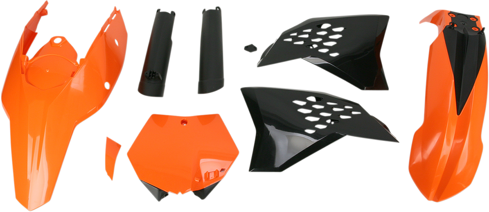 ACERBIS Full Replacement Body Kit - OEM '10 Orange/Black 2198070354