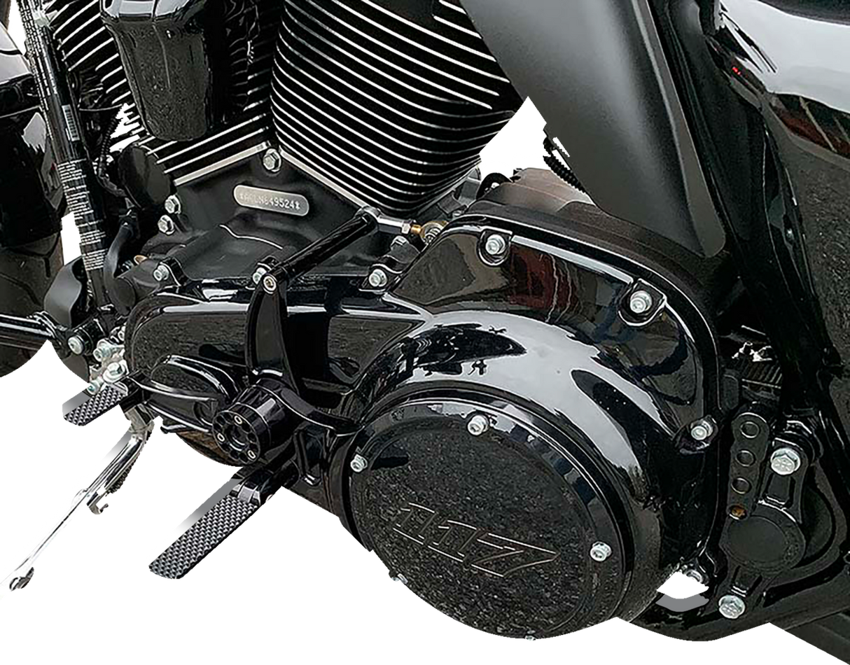 HAWG HALTERS Mid Controls - Black - Knurled Pegs - FLH '16-'20 MCK-FH16AS-FK