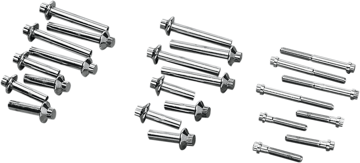 GARDNER-WESTCOTT Head Bolt Kit - Chrome A-61-110