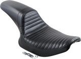 LE PERA Daytona Sport Seat - Pleated - Black L-541PT