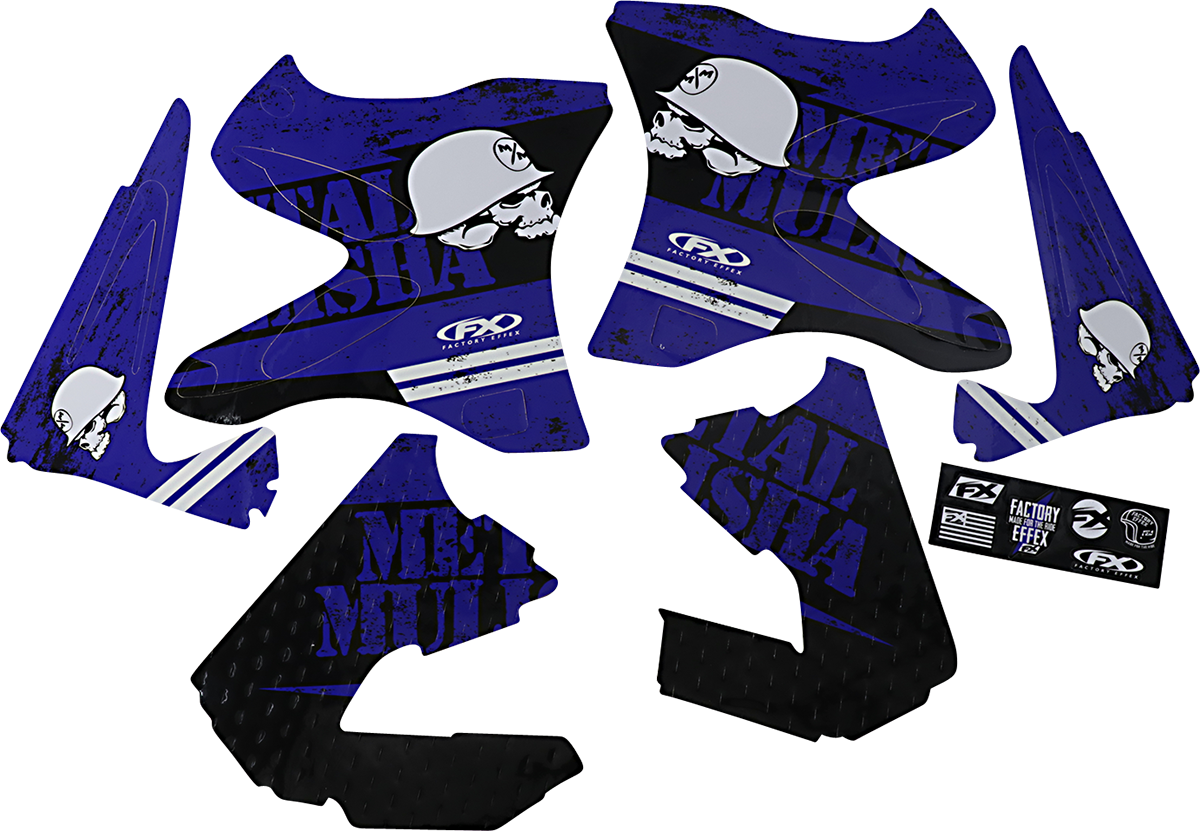 FACTORY EFFEX Metal Mulisha Graphic Kit - Yamaha YZ 125/250 2002-2014  23-11220