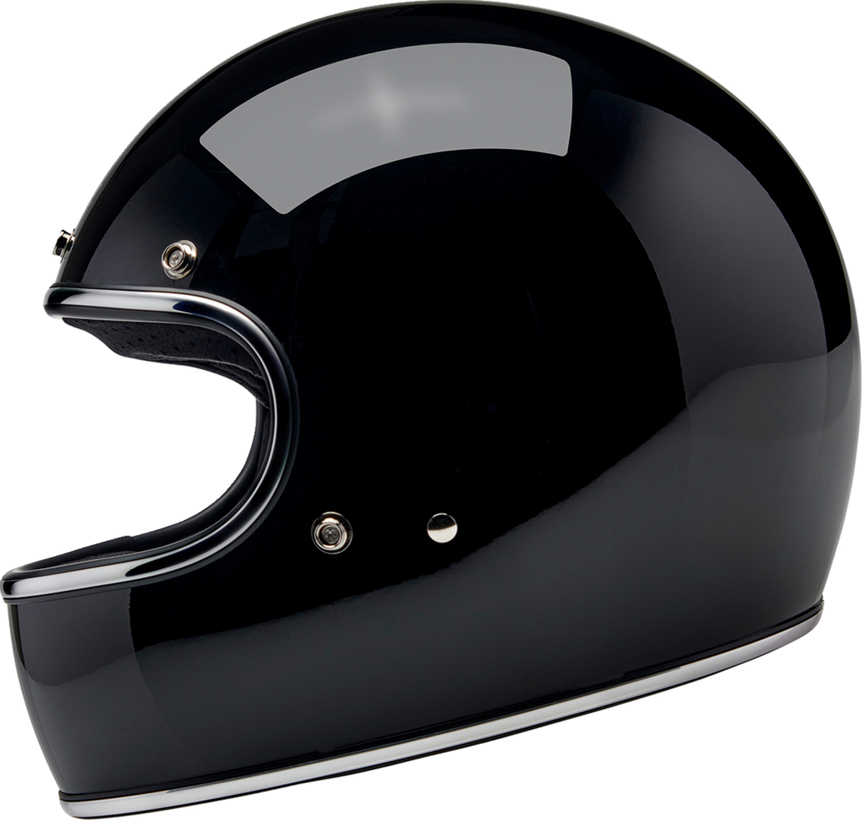 BILTWELL Gringo S Helmet - Gloss Black - Small 1003-101-502