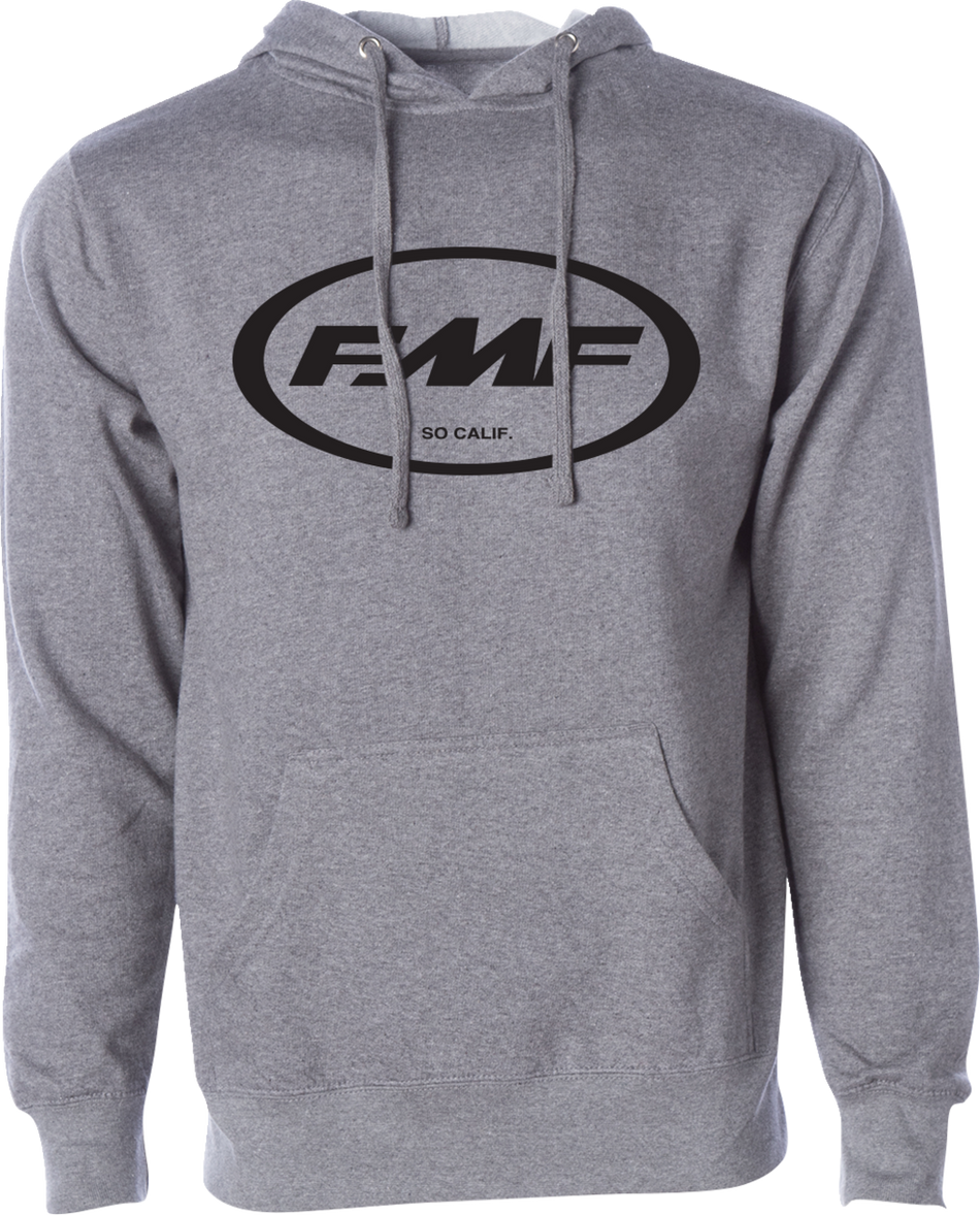 FMF Factory Classic Don Pullover Fleece Hoodie - Gunmetal Heather - Small FA22121903GHRSM 3050-6548