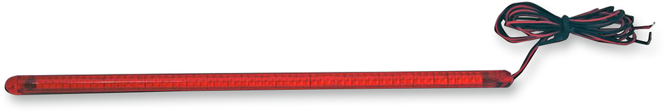 CUSTOM DYNAMICS Flexible LED Strips - 65 LEDs - Red/Smoke T2F65RS