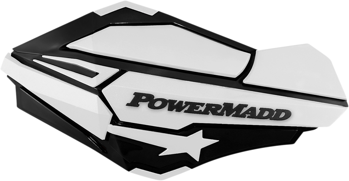 POWERMADD Handguards - Black/White 34428