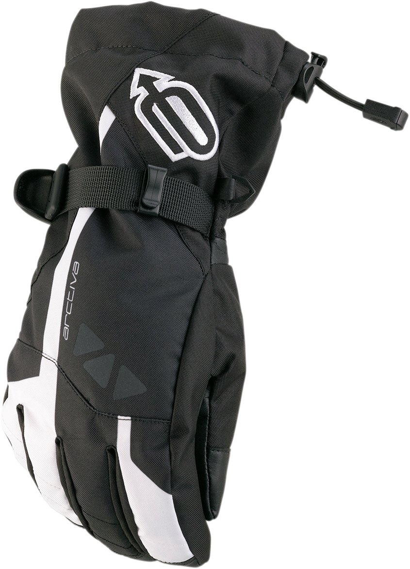 ARCTIVA Women's Pivot Gloves - Black/White - Medium 3341-0402