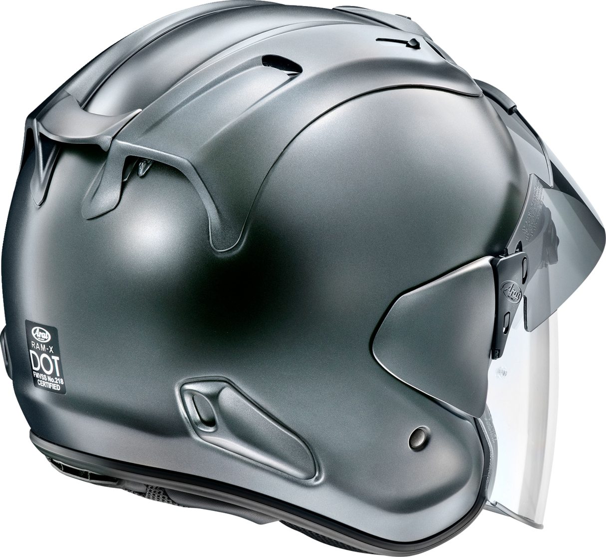 ARAI Ram-X Helm - Gun Metallic Frost - XS 0104-2922 