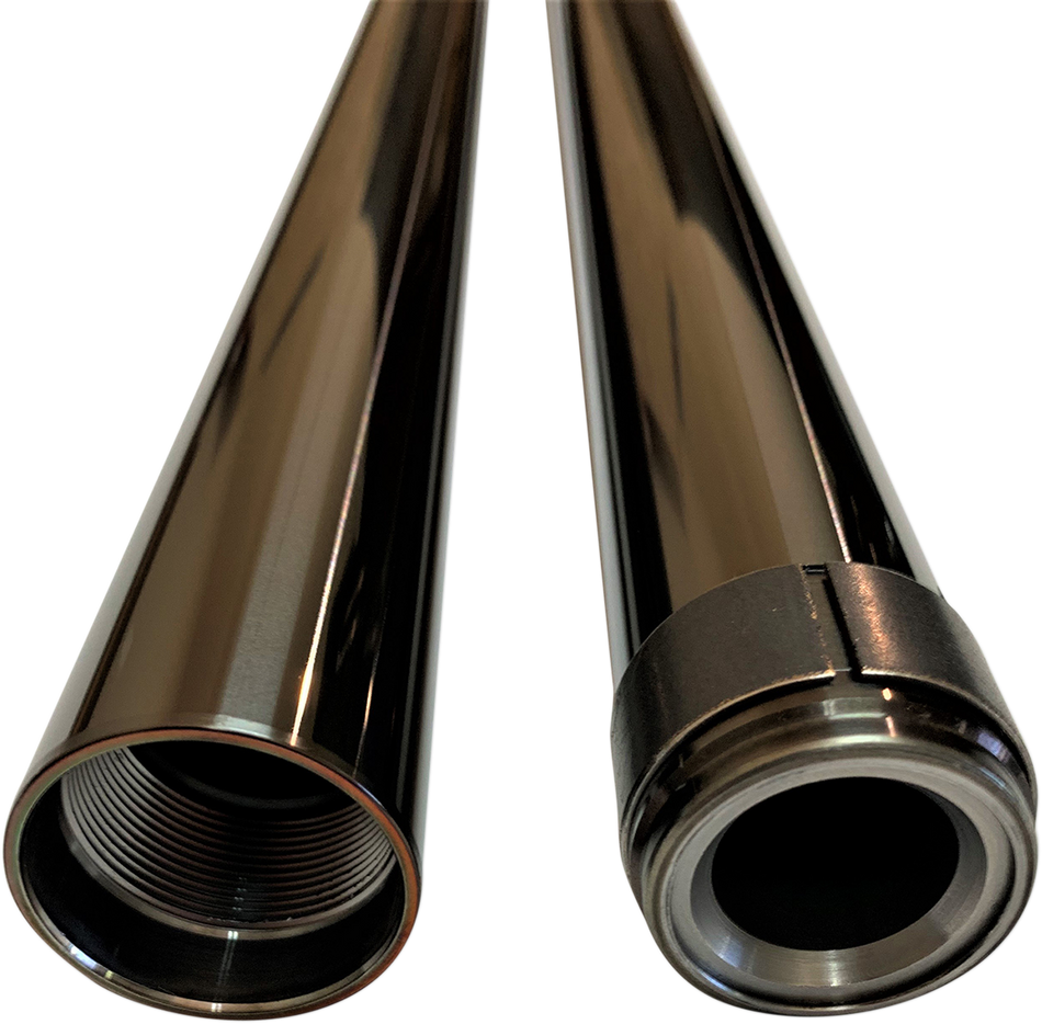 PRO-ONE PERF.MFG. Fork Tube - Black (DLC) Diamond Like Coating - 39 mm - 24.25" Length 105020B