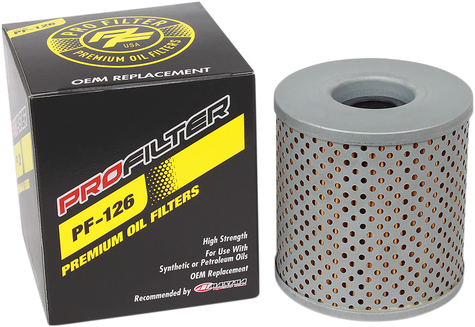 PRO FILTER Replacement Oil Filter PF-126