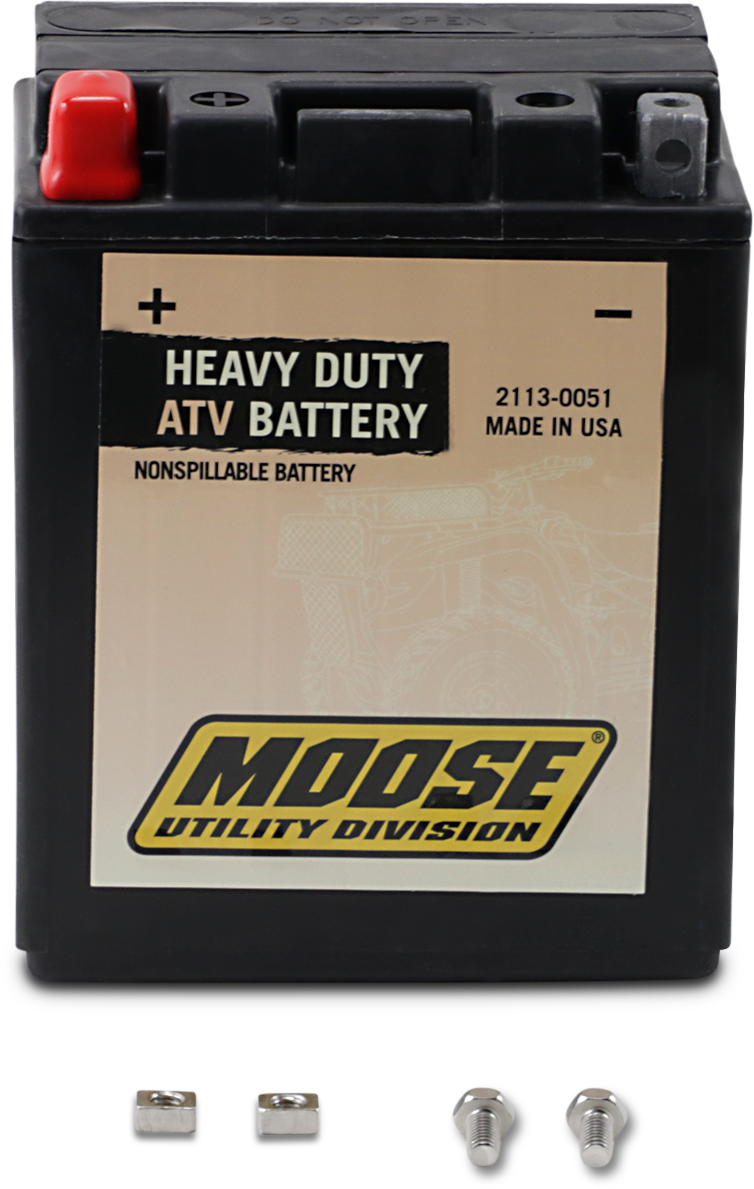 MOOSE UTILITY AGM Battery - YTX14AH 2113-0051