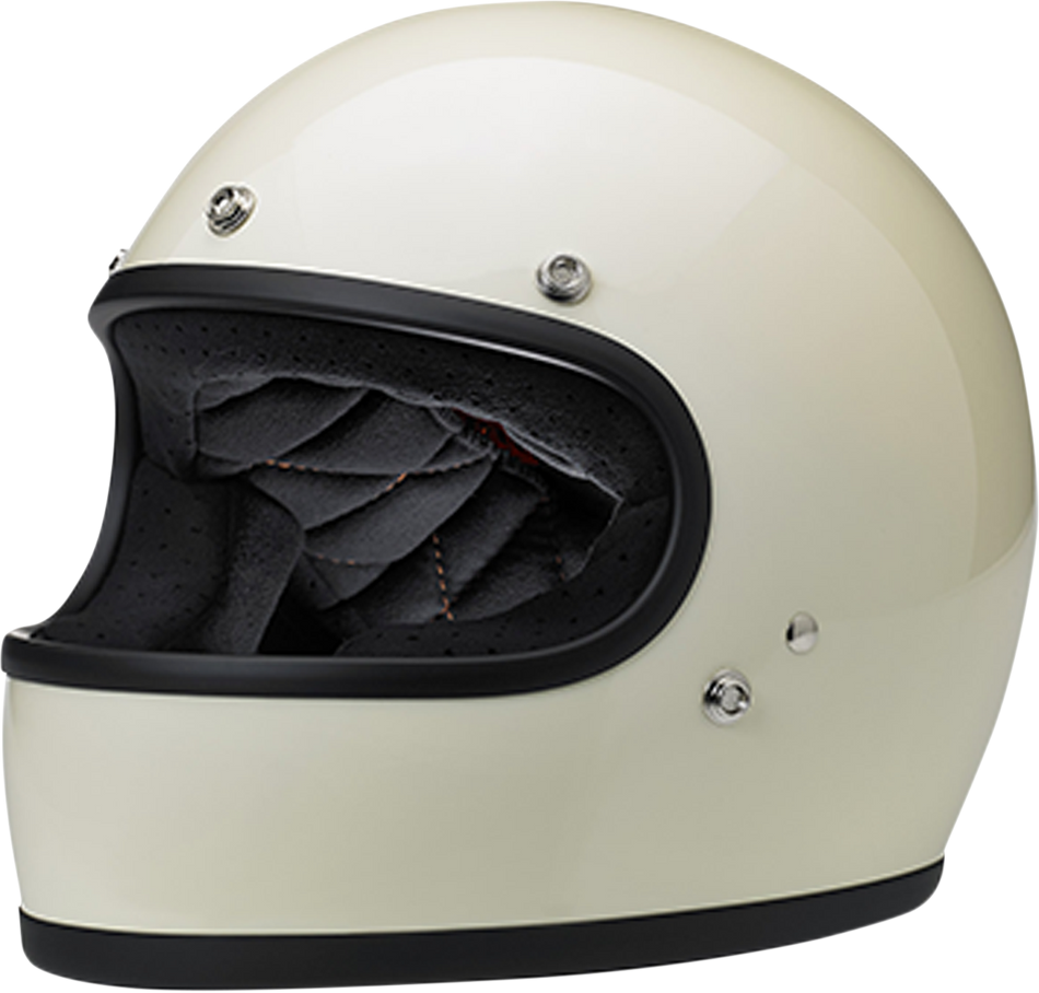 BILTWELL Gringo Helmet - Gloss Vintage White - Medium 1002-102-103